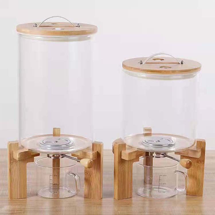 Food Storage Glass Containers Large - حاوية تخزين زجاجية كبيرة مصنوعة يدويًا