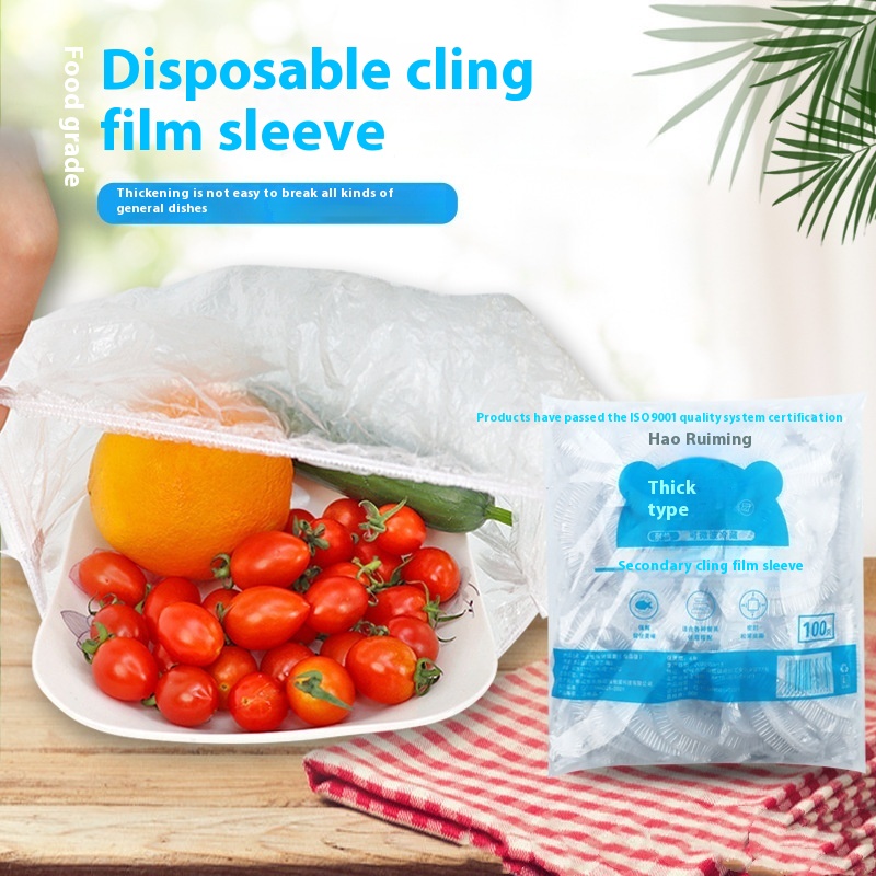 Food Storage Roll Bags - 100 قطعة من غلاف الطعام القابل