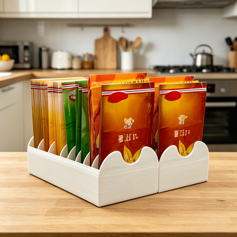 Food Storage No Pantry - حامل أكياس التوابل للمطبخ، صندوق تخزين