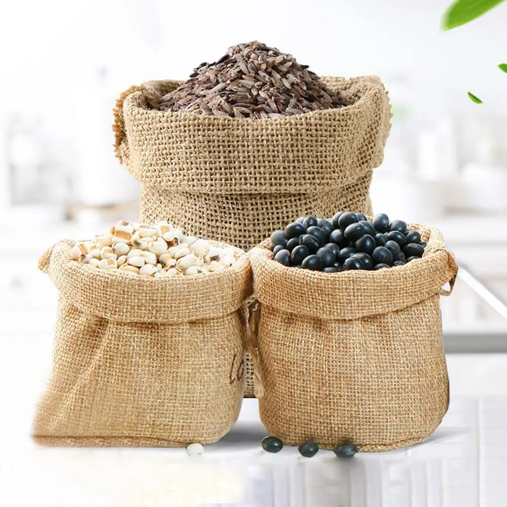 Food Storage Roots - كيس خيش طبيعي أكياس تخزين بطاطس