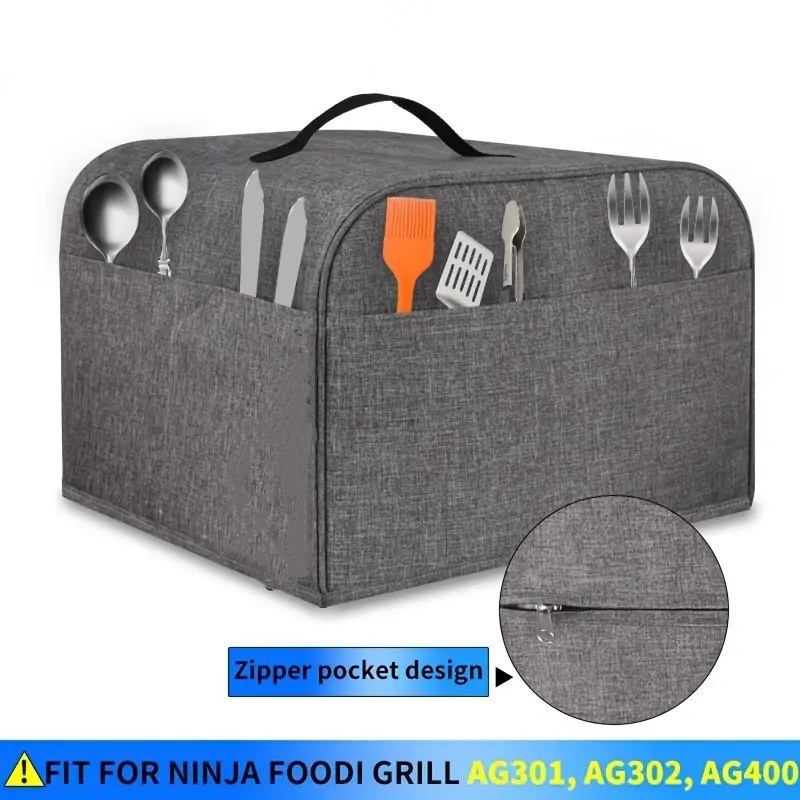 Ninja Air Fryer Af101 - قطعة واحدة من غطاء غبار شواية
