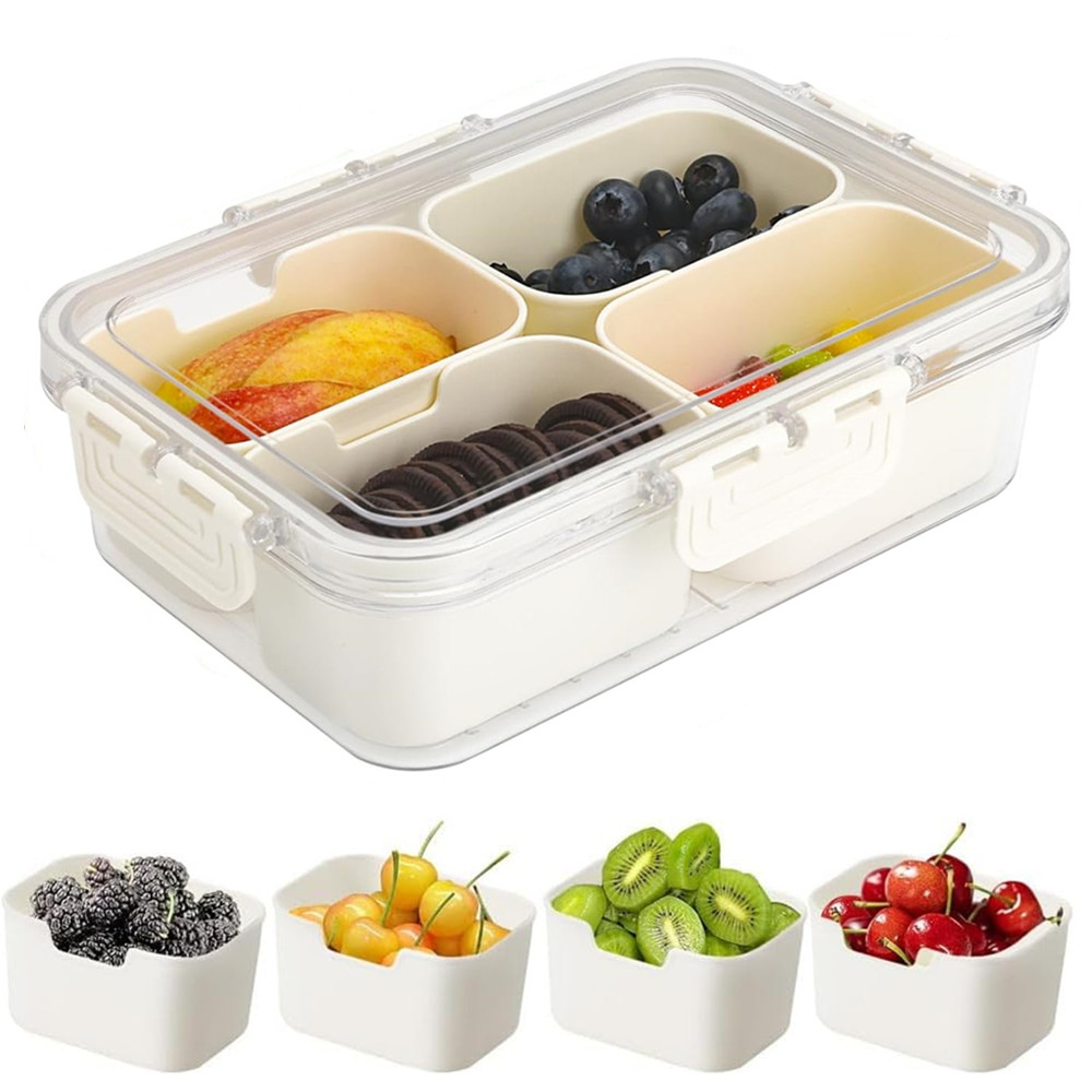 Food Storage Containers With Lids - صندوق تخزين طعام محمول، صندوق تخزين