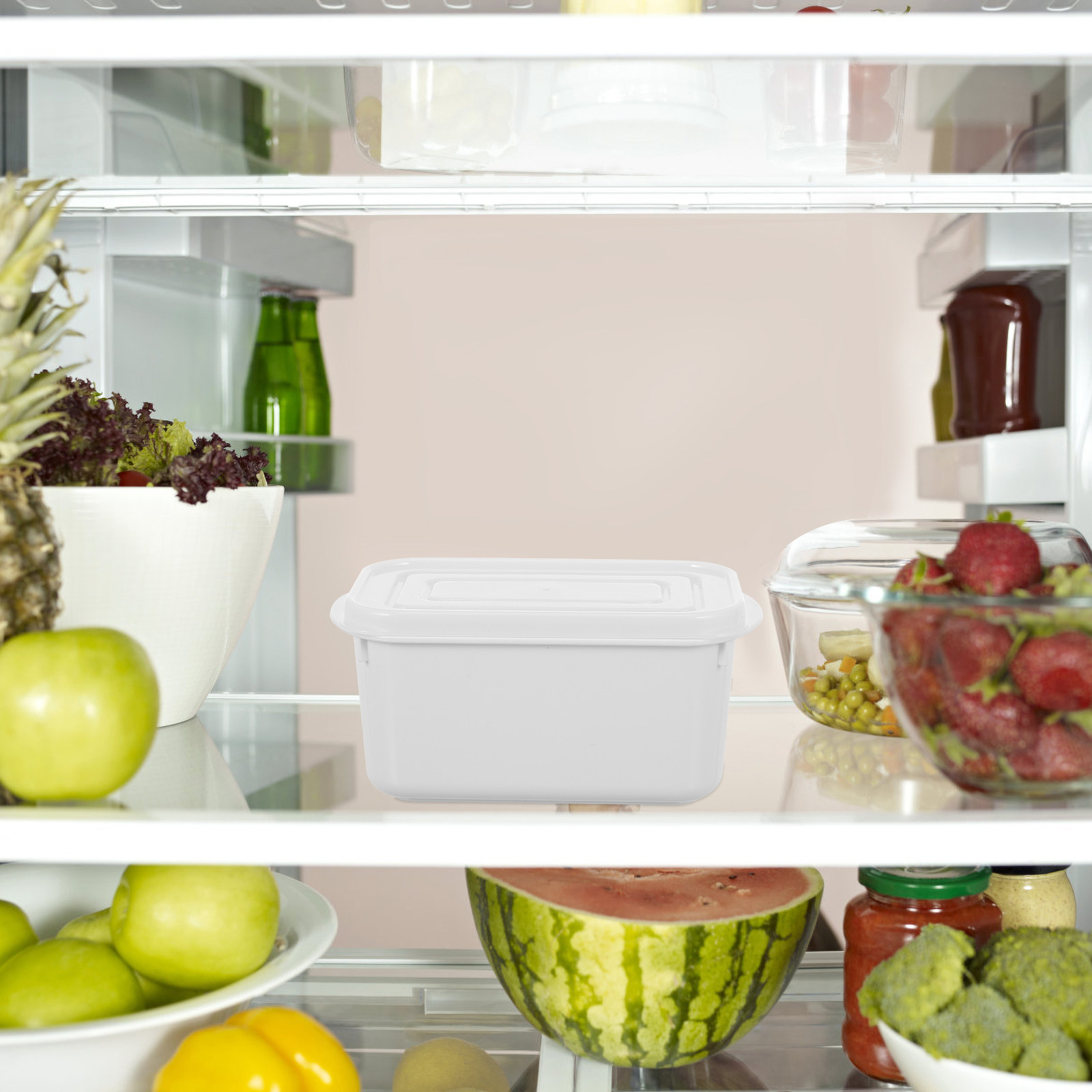 Food Storage Restaurant - صندوقان لتخزين الطعام مع غطاء مقاوم