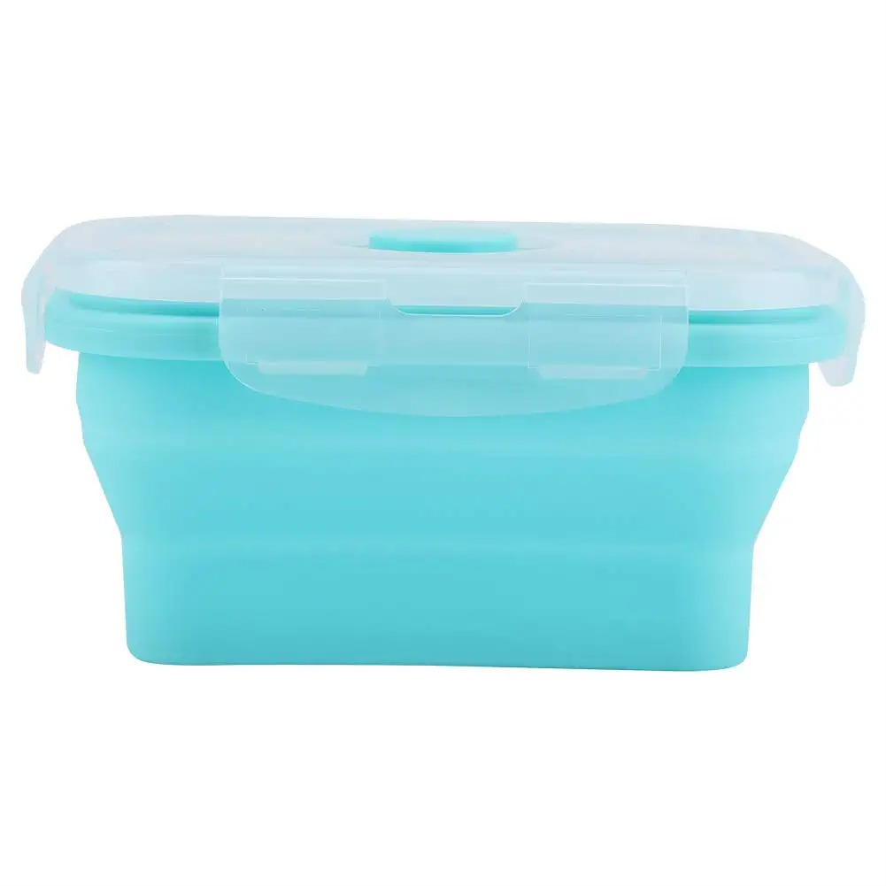 Food Storage Drawer Organizer - 4 أحجام قابلة للطي سيليكون الغذاء