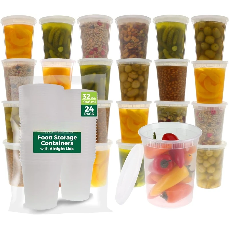 Food Storage Ideas - حاويات لذيذة بلاستيكية بأغطية ، سلايم