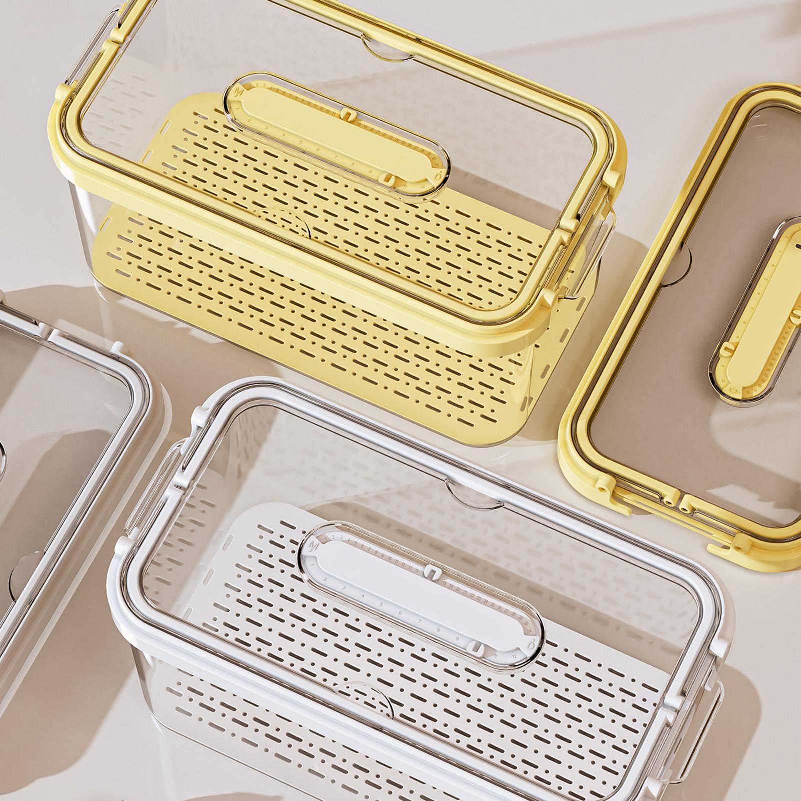Food Storage Containers With Lids - حاويات تخزين الطعام في الثلاجة مع