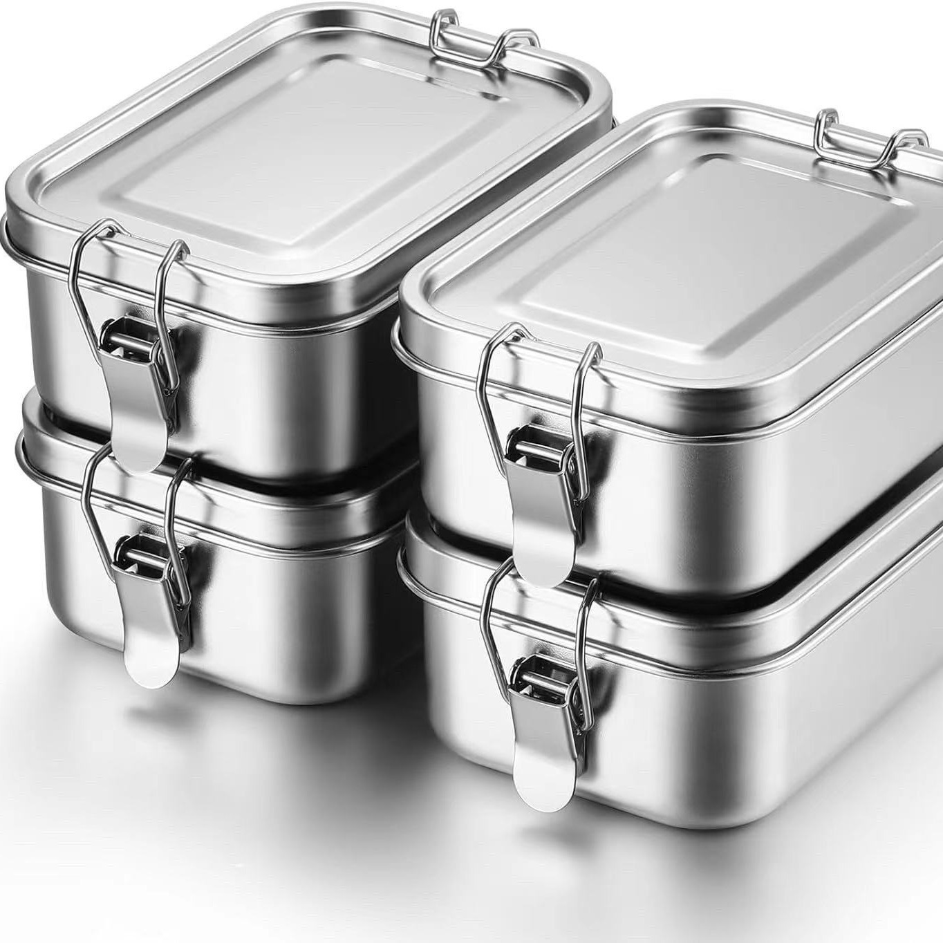 Stainless Lunch Box - صندوق غداء من الفولاذ المقاوم للصدأ