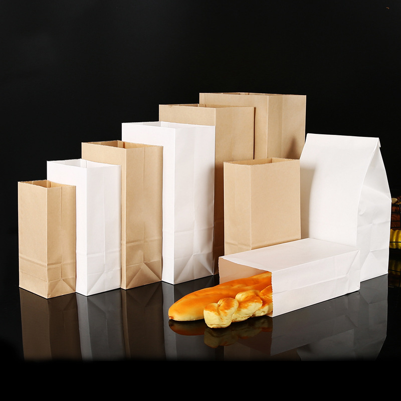 25/50 قطعة أكياس ورقية بنية ال - مراجعة Food Storage Roll Bags وسعره