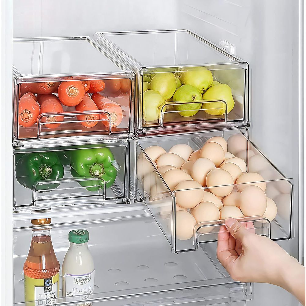 صناديق تنظيم قابلة للسحب والتك - مراجعة Food Storage Without Pantry وسعره
