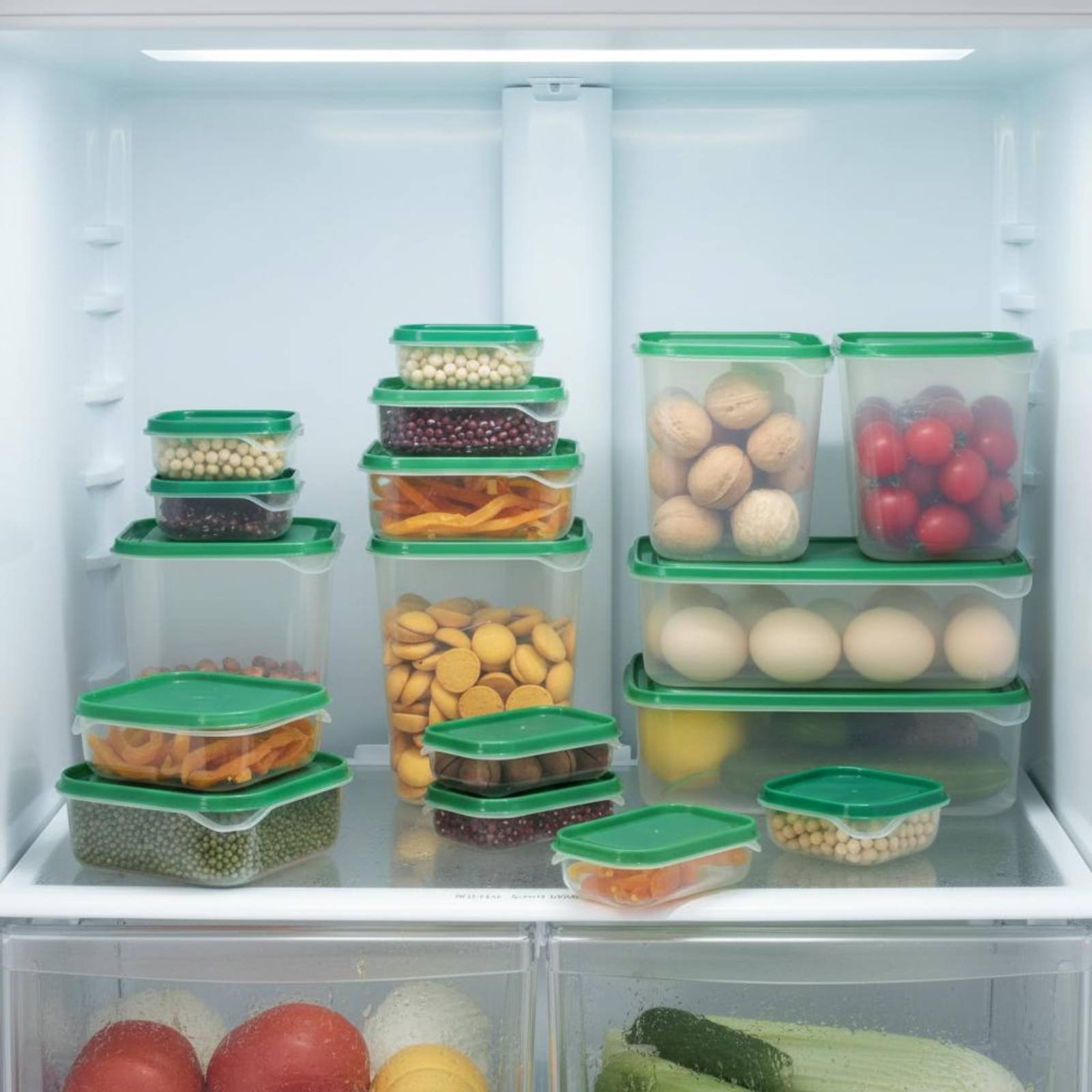 مجموعة من 17 قطعة لتخزين الطعا - مراجعة Food Storage Containers With Lids وسعره