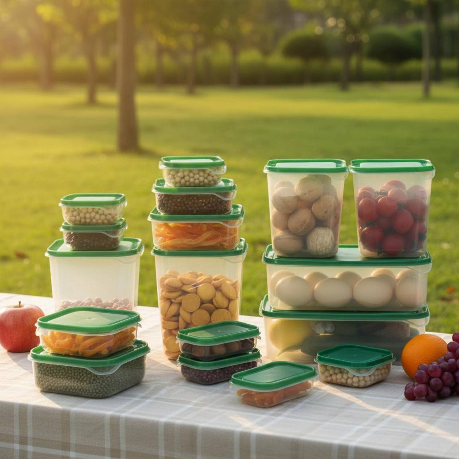 مجموعة من 17 قطعة لتخزين الطعا - مراجعة Food Storage Containers With Lids وسعره