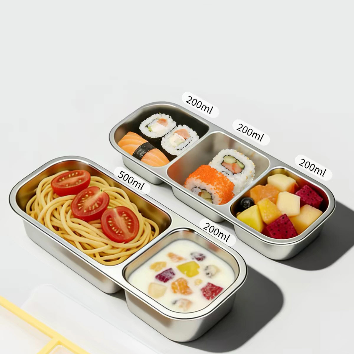 حاوية تخزين طعام من الفولاذ ال - مراجعة Food Storage Containers With Lids وسعره