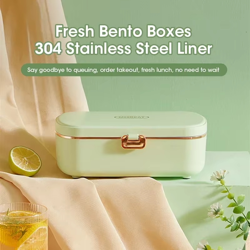 صندوق غداء محمول كبير السعة مع - مراجعة Food Storage Box Stainless Steel وسعره