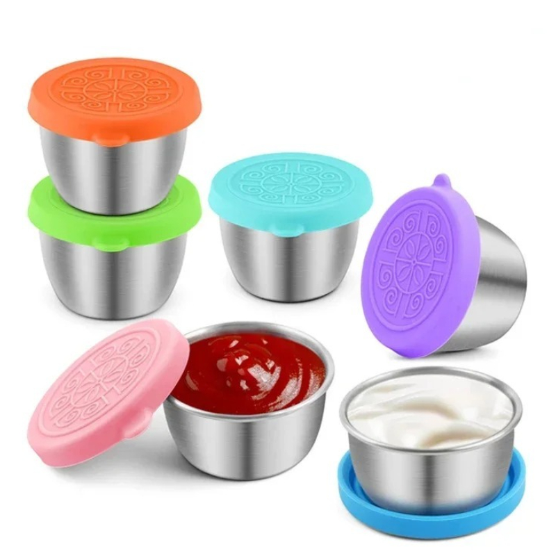6 قطعة/مجموعة 304 الفولاذ المق - مراجعة Silicone Stretch Lid وسعره