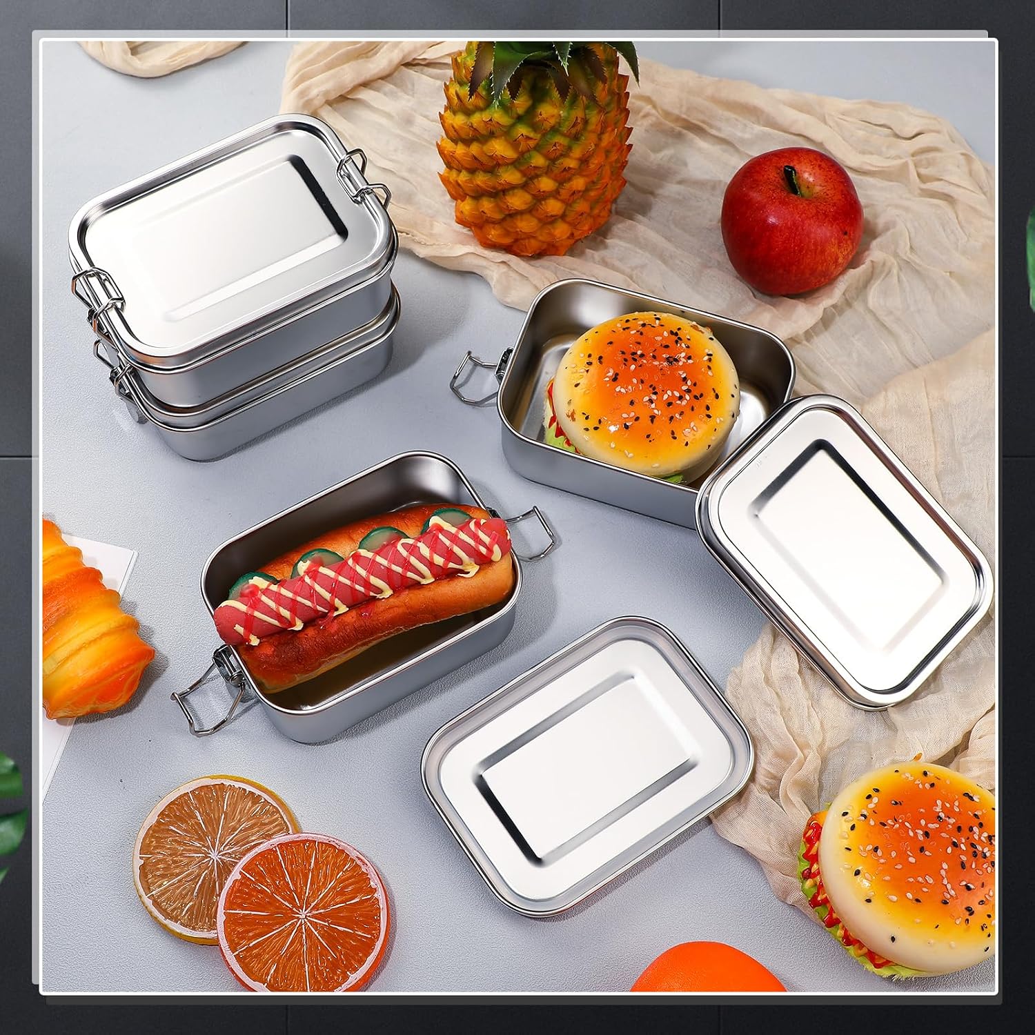 حاويات تخزين طعام من الفولاذ ا - مراجعة Food Storage Drawer Organizer وسعره