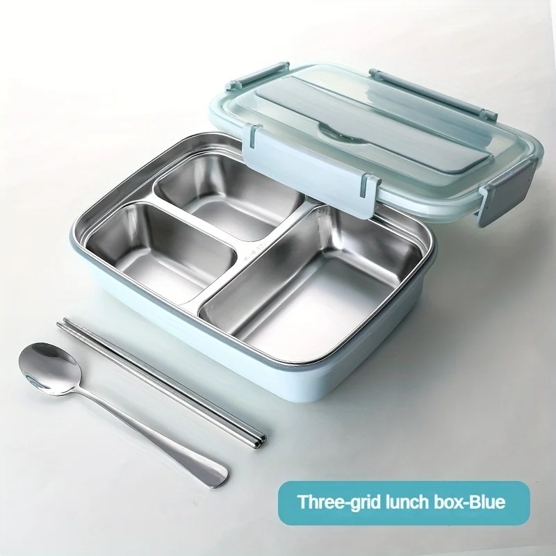حاوية طعام سهلة التنظيف للطلاب - مراجعة Food Storage Box Stainless Steel وسعره