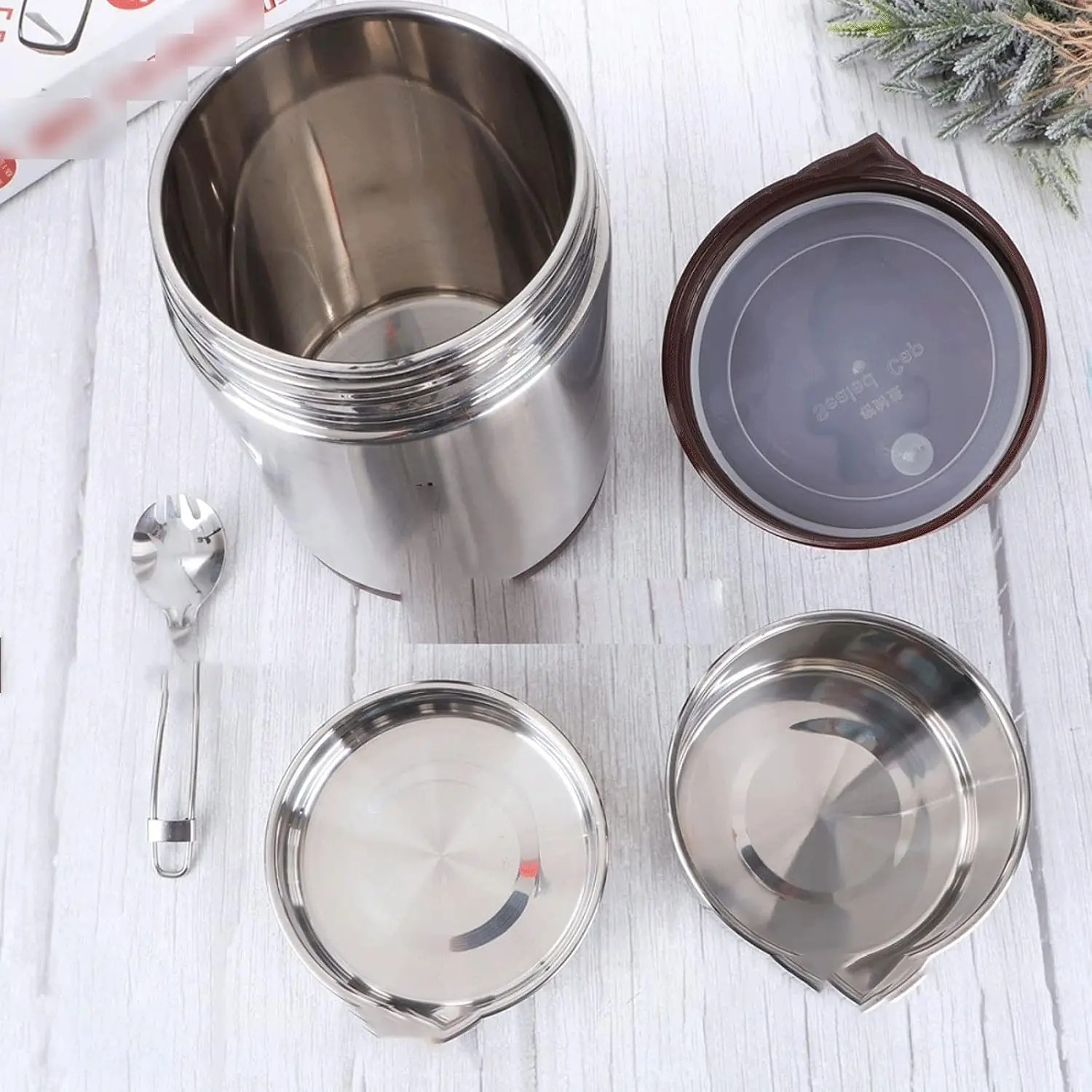 علبة غداء بنتو للبالغين، علبة  - مراجعة Stainless Lunch Box وسعره