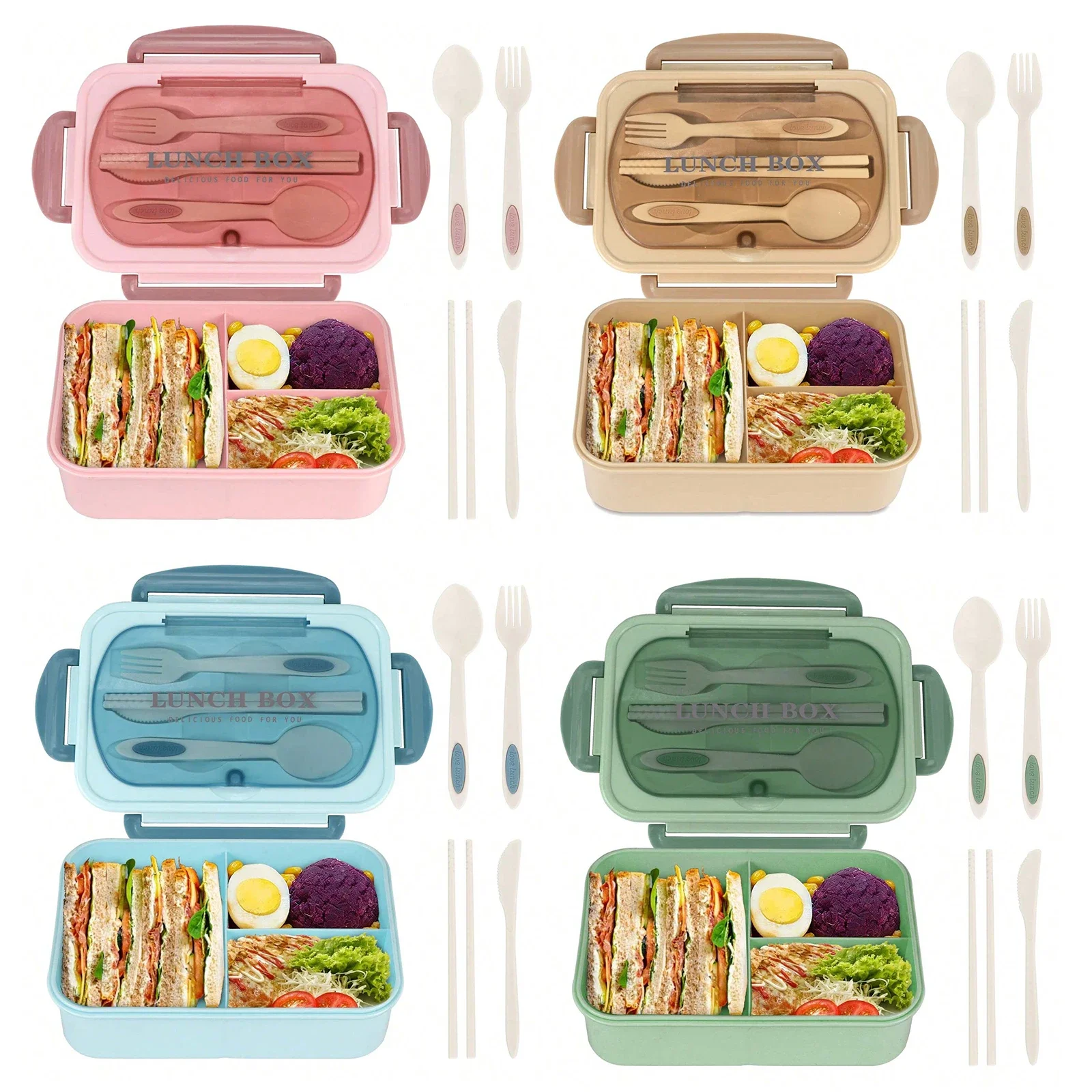 صندوق بنتو للبالغين بثلاثة أقس - مراجعة Food Storage Drawer Organizer وسعره