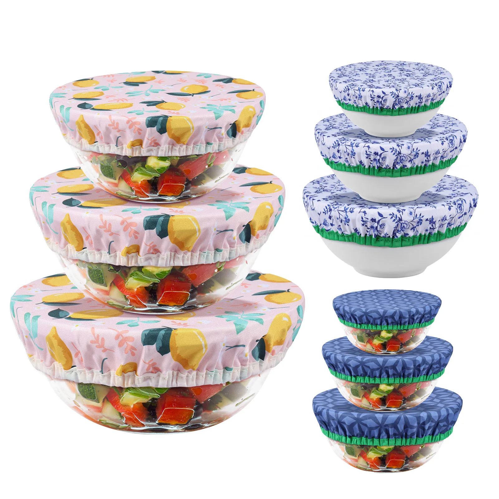3 قطعة يغطي السلطانية مجموعة م - مراجعة Food Storage Kitchen Container Set وسعره