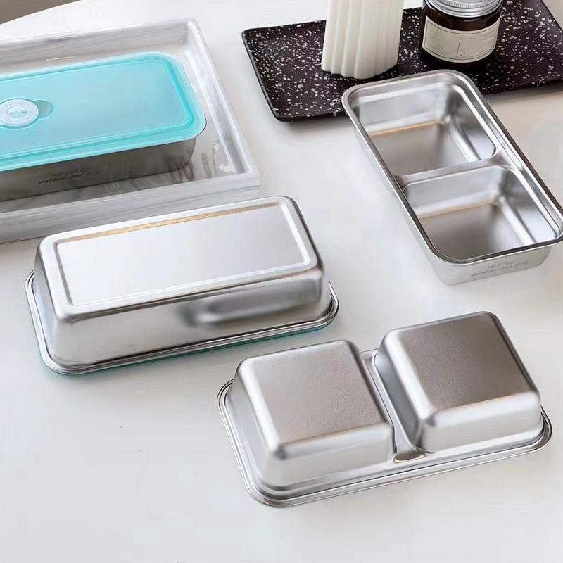 304 الفولاذ المقاوم للصدأ الغد - مراجعة Food Storage Drawer Organizer وسعره