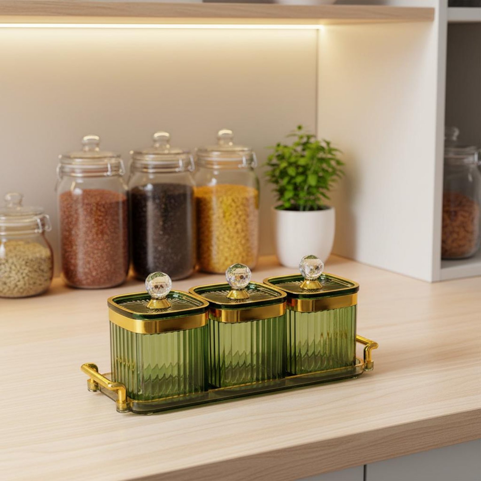 مجموعة حاويات وجبات خفيفة زخرف - مراجعة Food Storage Containers With Lids وسعره