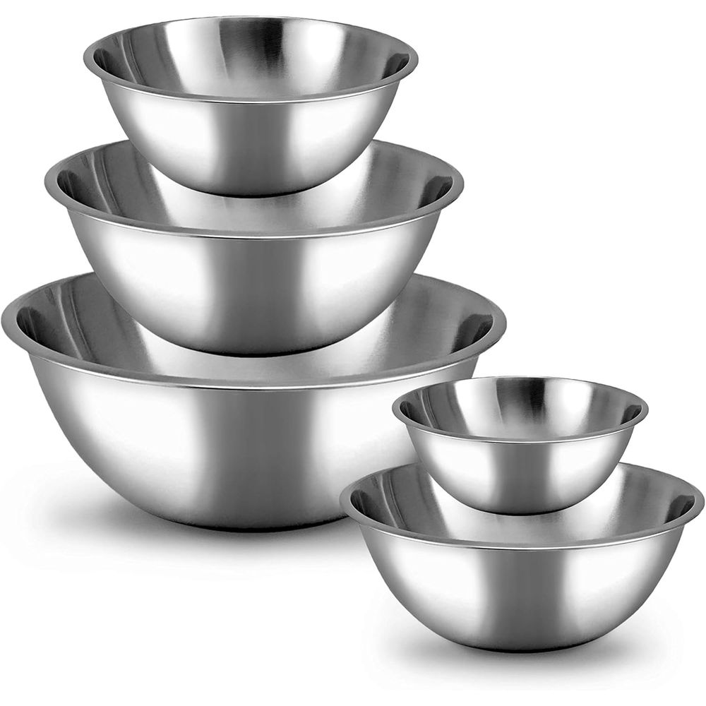 مجموعة أوعية خلط من 5 قطع، لتح - مراجعة Food Storage 4 Quart وسعره
