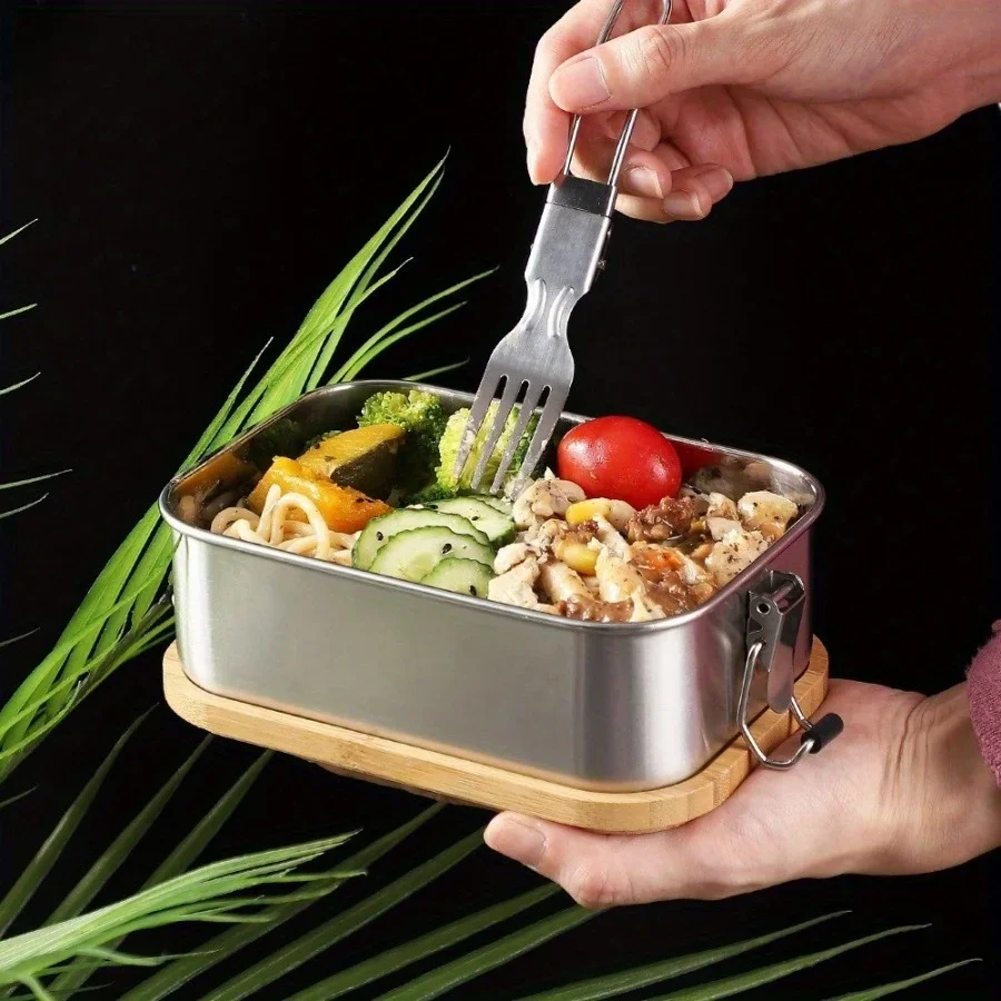 صندوق غداء جديد من الفولاذ الم - مراجعة Food Storage Containers With Lids وسعره