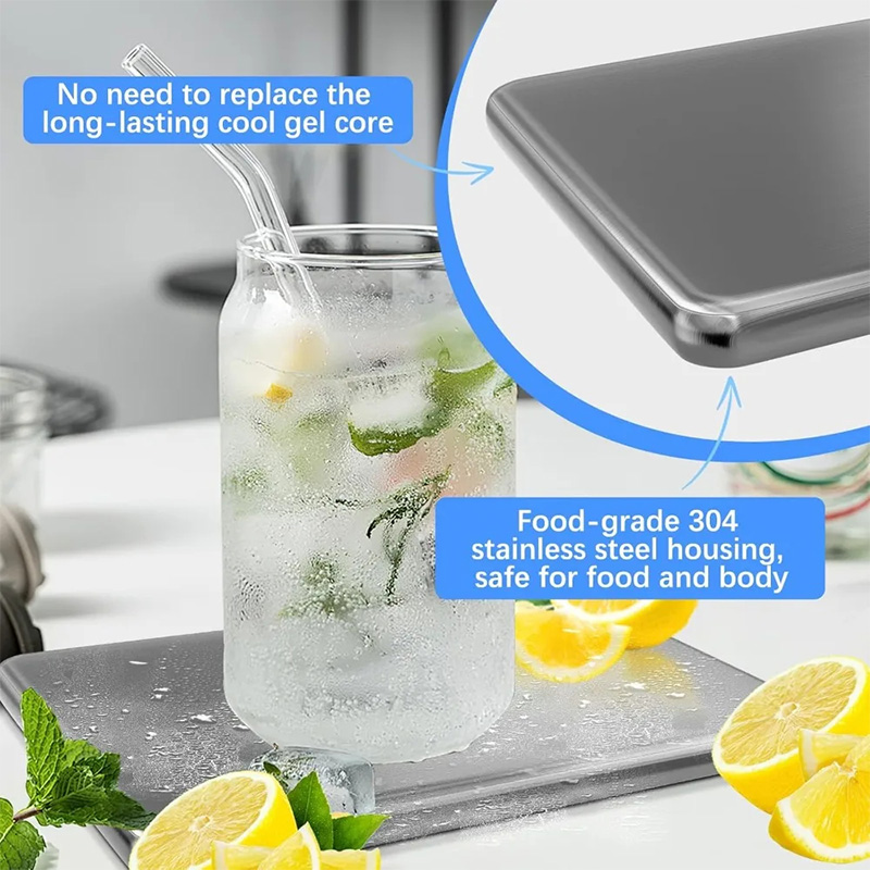عبوات ثلجية لصناديق الغداء، عب - مراجعة Food Storage Box Stainless Steel وسعره