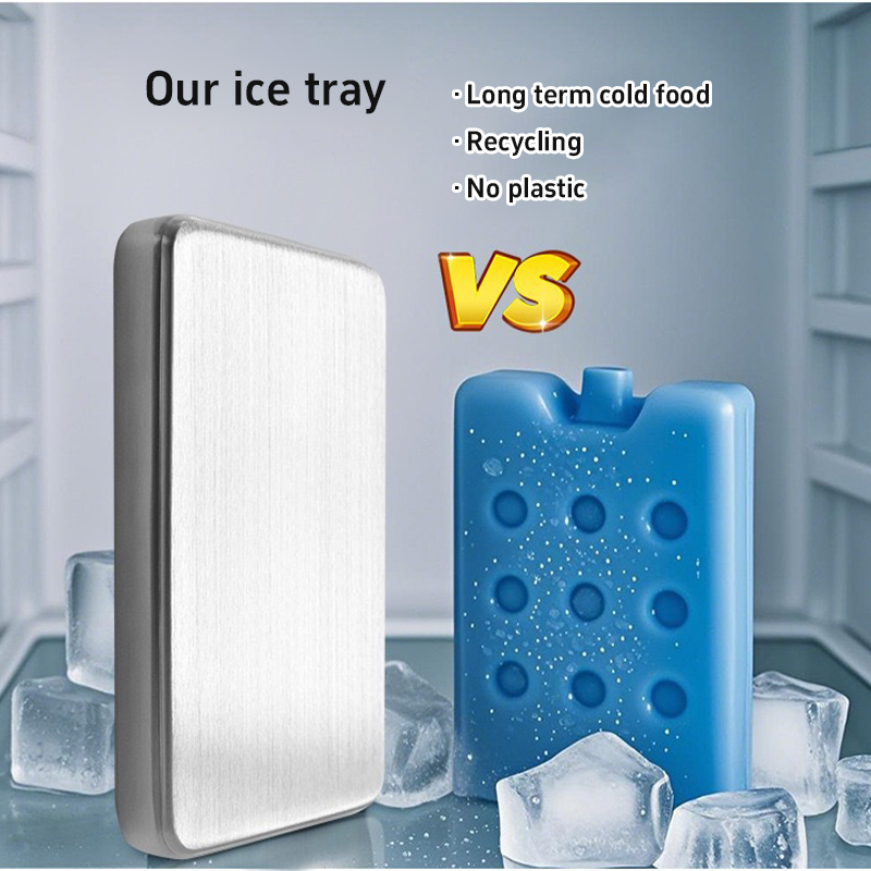 عبوات ثلجية لصناديق الغداء، عب - مراجعة Food Storage Box Stainless Steel وسعره