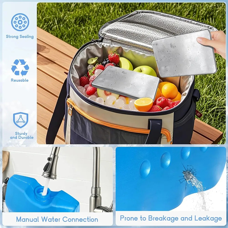عبوات ثلجية لصناديق الغداء، عب - مراجعة Food Storage Box Stainless Steel وسعره