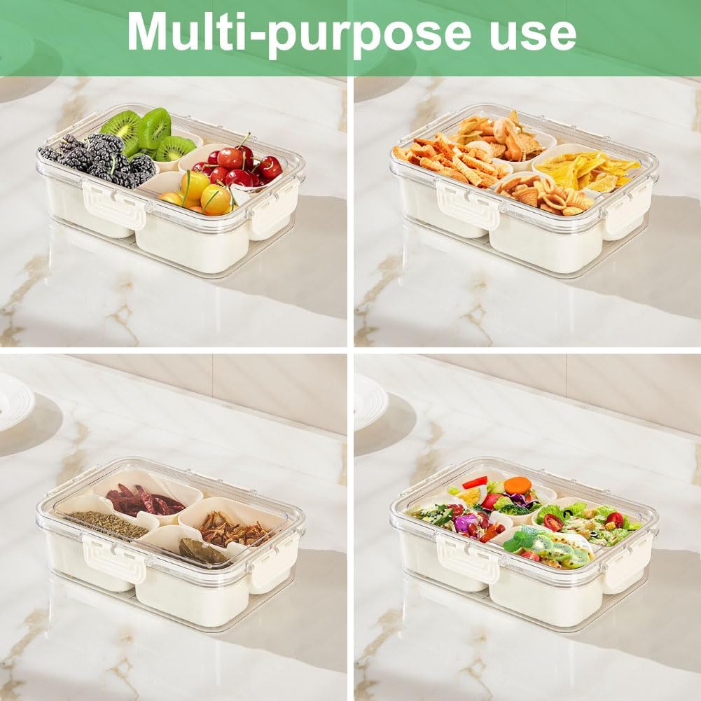 صندوق تخزين طعام محمول، صندوق  - مراجعة Food Storage Containers With Lids وسعره