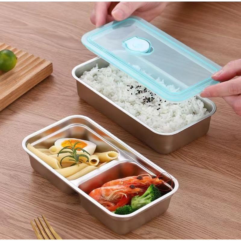 صندوق حفظ الطعام الطازج المحمو - مراجعة Food Storage Box Stainless Steel وسعره