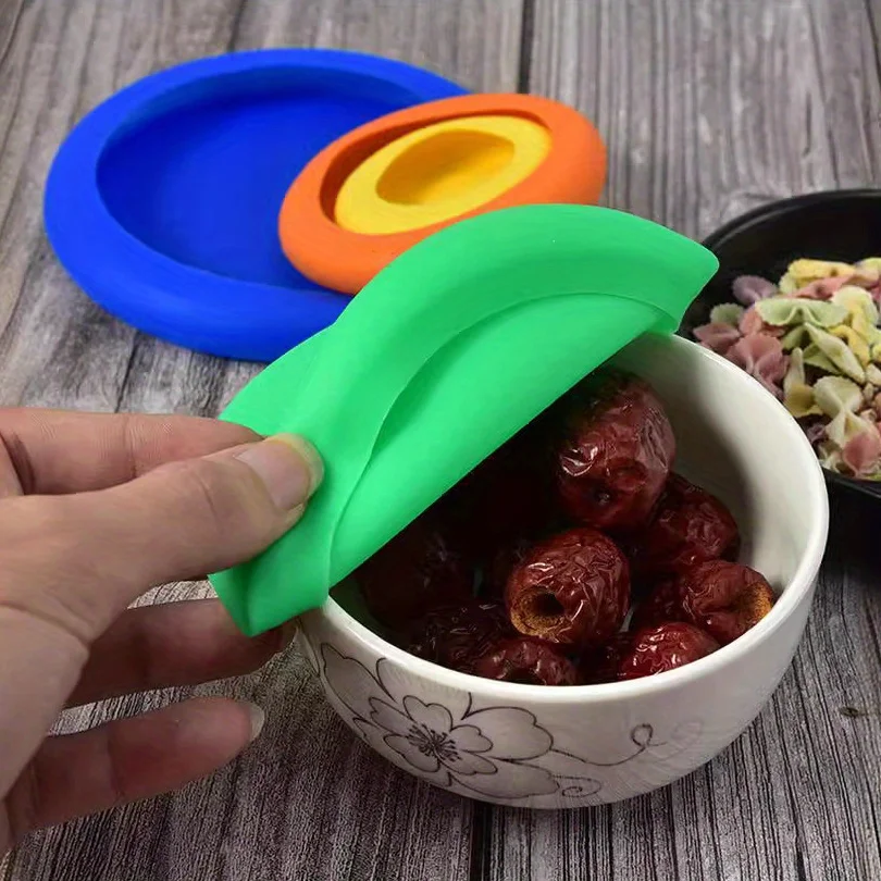 غطاء سيليكون لحفظ الطعام طازجا - مراجعة Silicone Stretch Lid وسعره