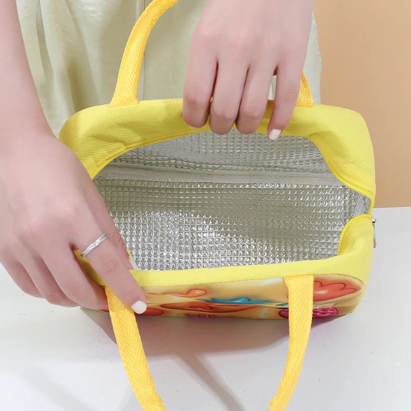 حقيبة غداء للأطفال بتصميم كرتو - مراجعة Food Storage Roll Bags وسعره