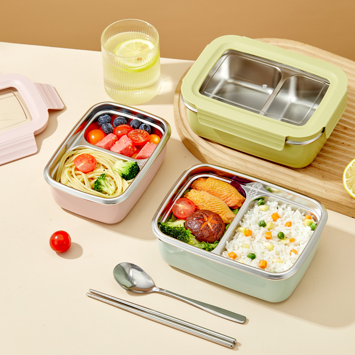 الميكروويف 304 الفولاذ المقاوم - مراجعة Food Storage Drawer Organizer وسعره