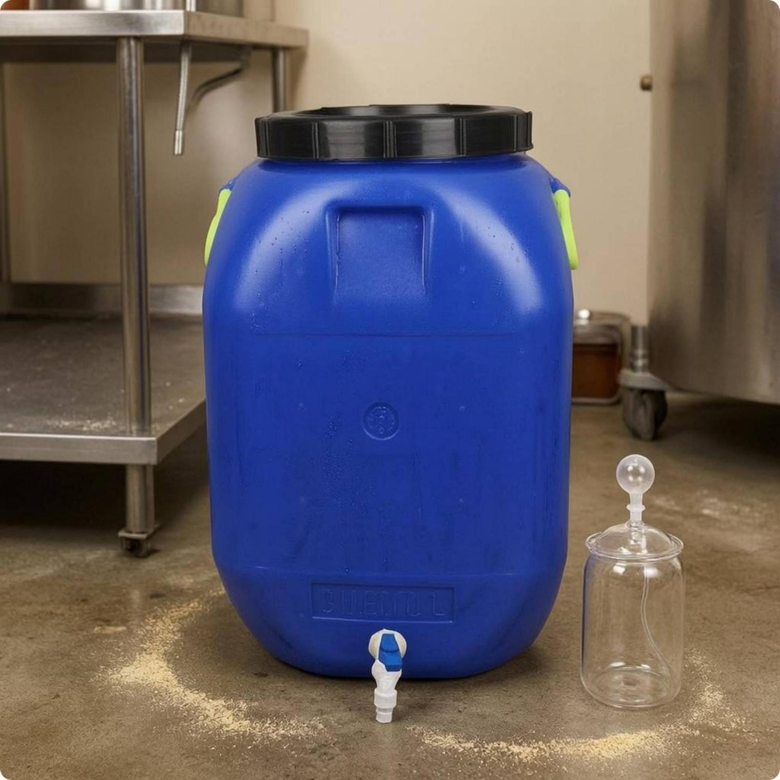 برميل تخزين بلاستيكي متين وسمي - مراجعة Food Storage Plastic وسعره