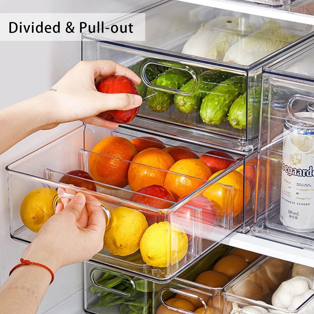 صناديق تنظيم قابلة للسحب والتك - مراجعة Food Storage Without Pantry وسعره