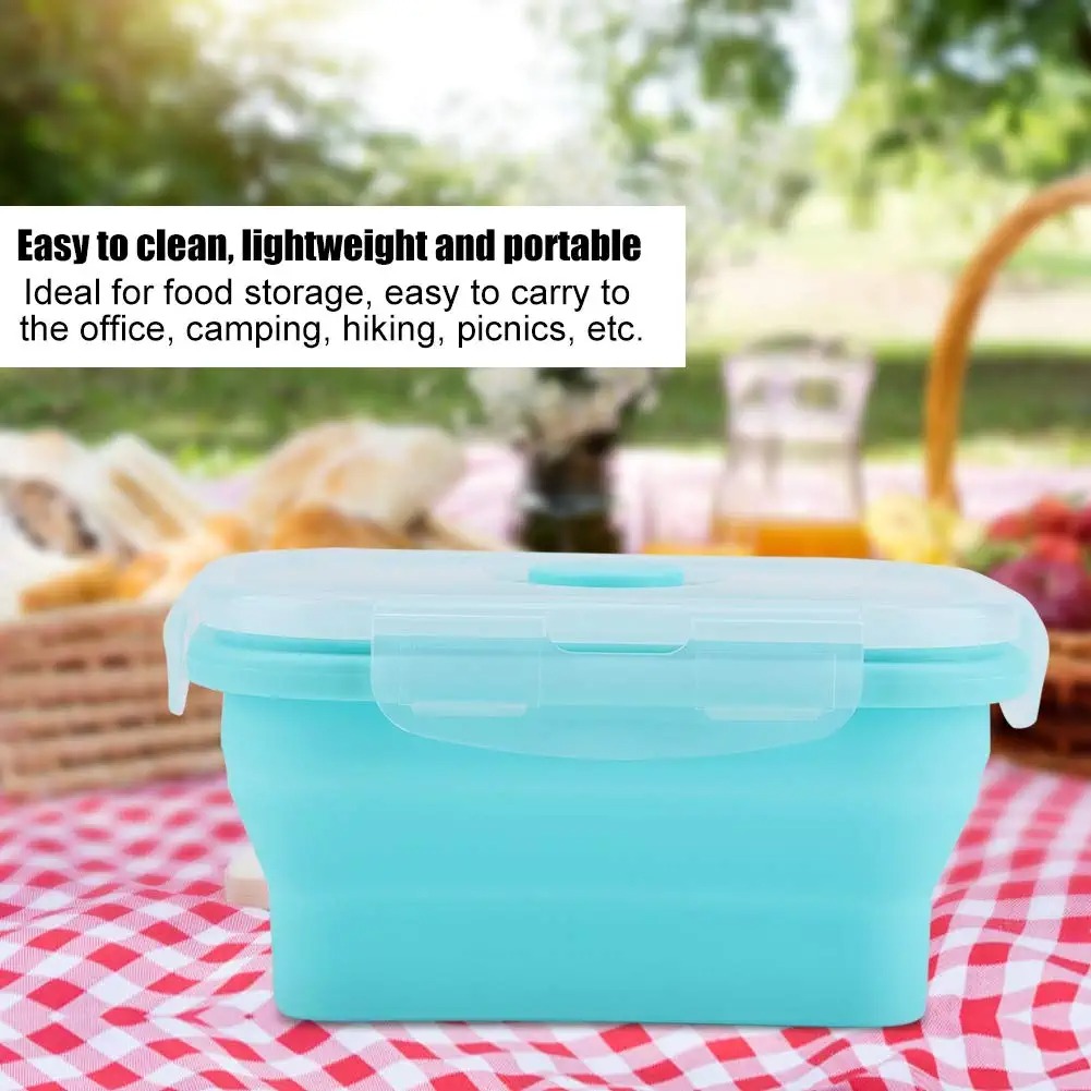 4 أحجام قابلة للطي سيليكون الغ - مراجعة Food Storage Drawer Organizer وسعره