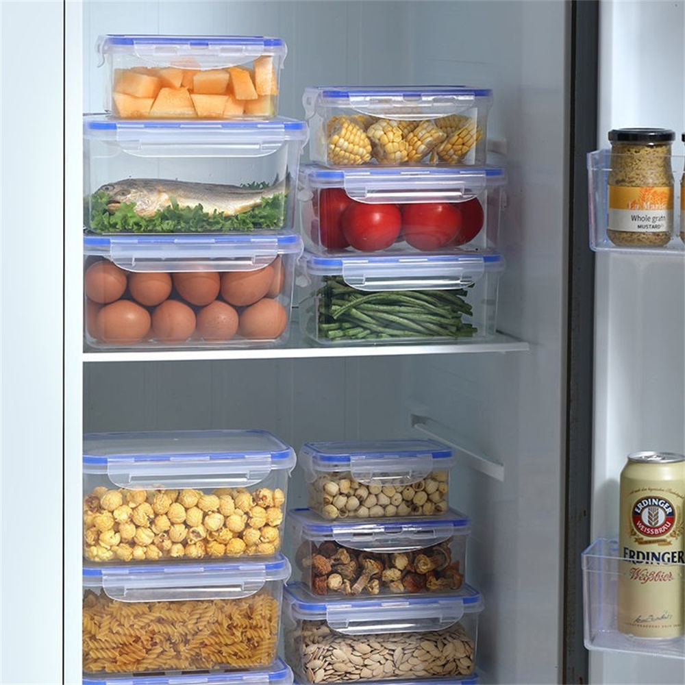 حاويات تخزين طعام شفافة 1/4 حج - مراجعة Food Storage Drawer Organizer وسعره