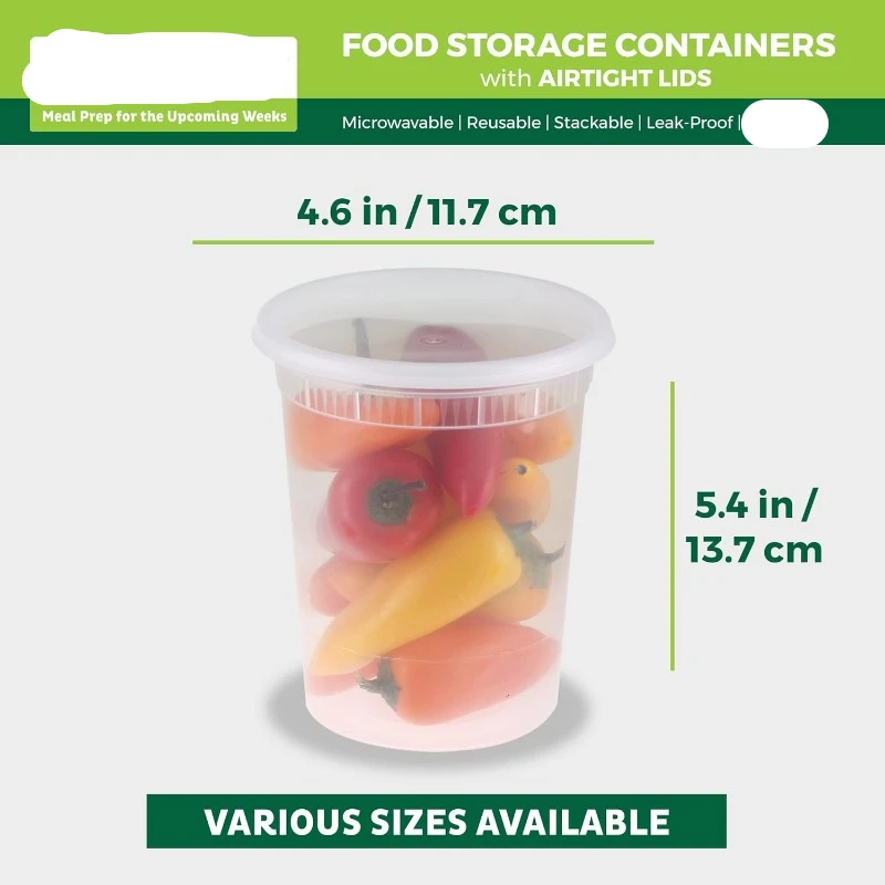 حاويات لذيذة بلاستيكية بأغطية  - مراجعة Food Storage Ideas وسعره