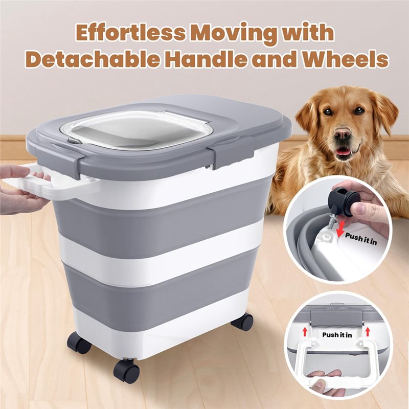 حاوية تخزين طعام A53Q - حاوية  - مراجعة Food Storage Pet وسعره