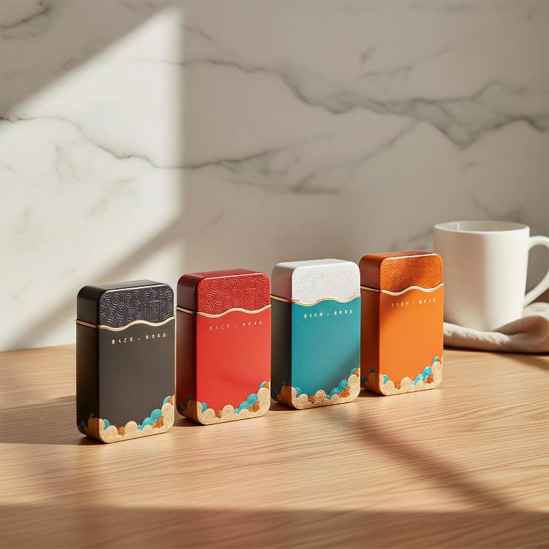 صندوق تخزين شاي معدني مستطيل ا - مراجعة Food Storage Box Stainless Steel وسعره