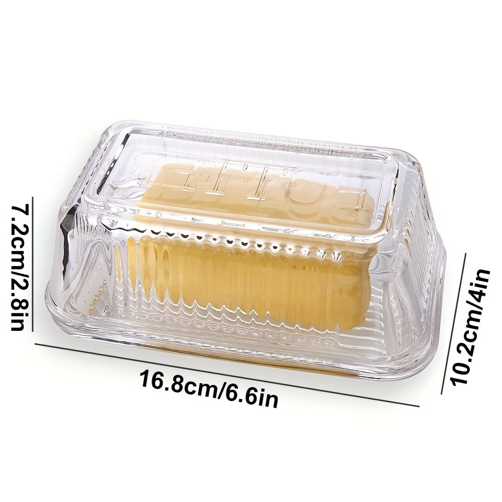 طبق زبدة شفاف إبداعي مع غطاء ص - مراجعة Food Storage Oven Safe وسعره