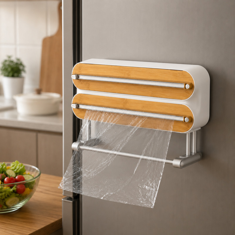 حامل مغناطيسي لتقطيع وتوزيع رق - مراجعة Food Storage Drawer Organizer وسعره
