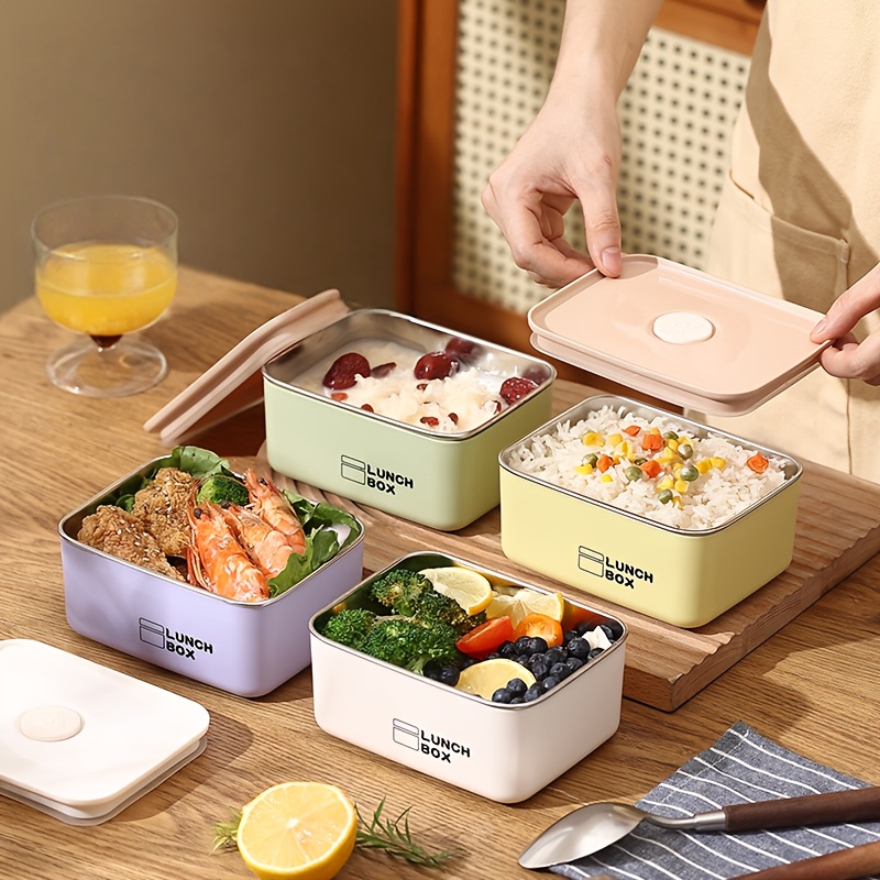مجموعة علب غداء من الفولاذ الم - مراجعة Food Storage Ideas وسعره