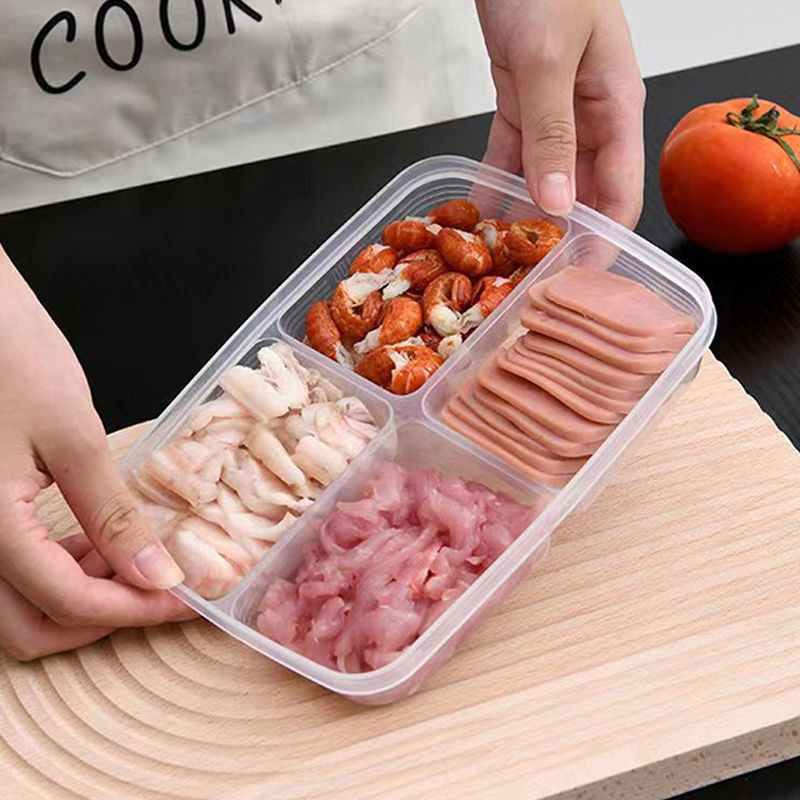 صندوق تخزين بلاستيكي جديد بـ 4 - مراجعة Food Storage Box Plastic وسعره