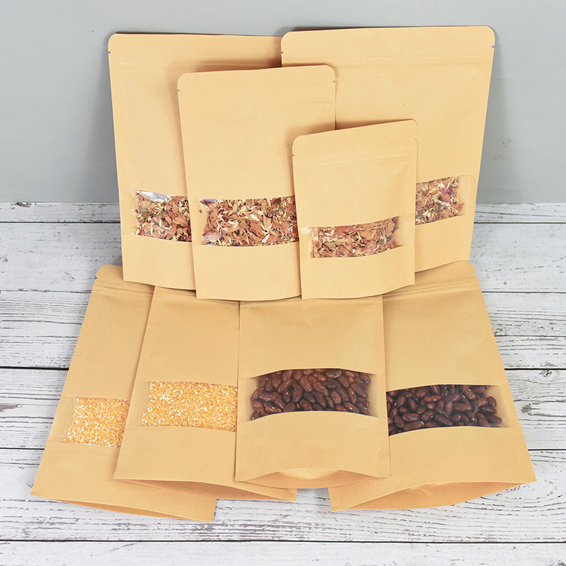 20/50 قطعة كرافت ورقة أكياس قف - مراجعة Food Storage Roll Bags وسعره