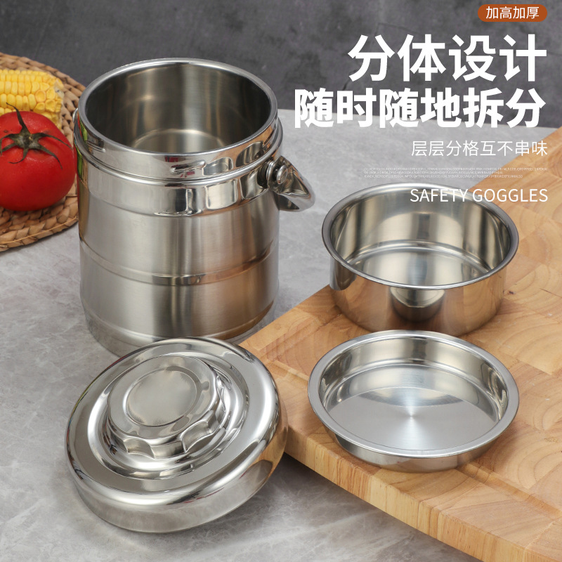 صندوق غداء معزول من الفولاذ ال - مراجعة Stainless Lunch Box وسعره