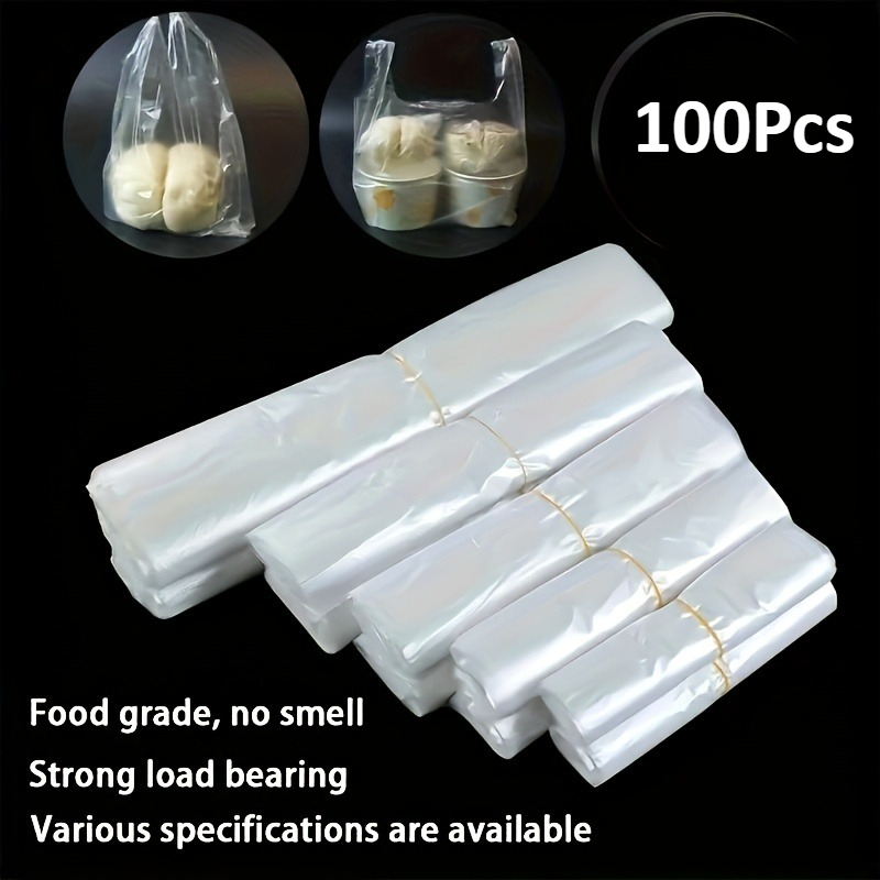 100 قطعة من أكياس البلاستيك ال - مراجعة Food Storage Plastic وسعره