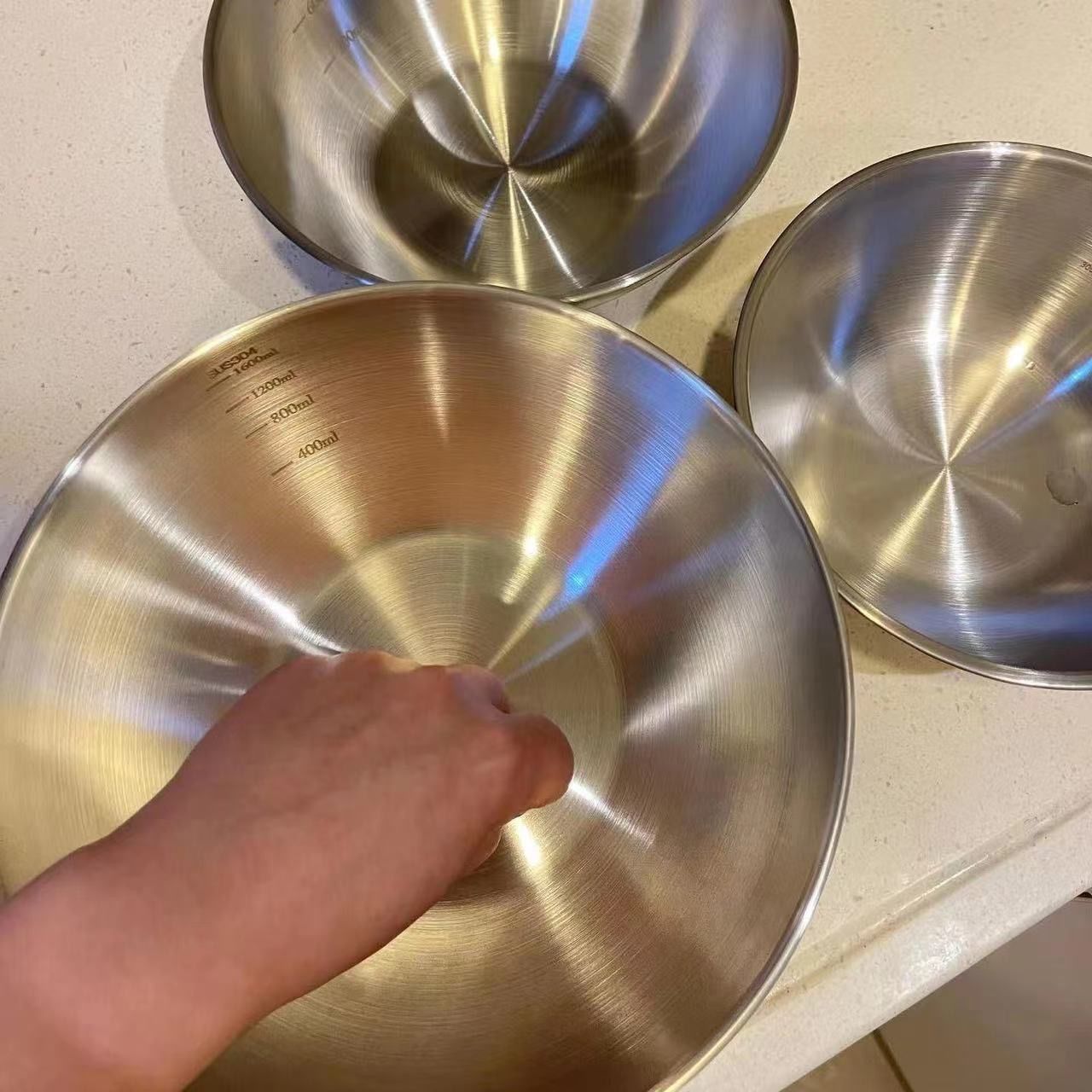 مجموعة أوعية من الفولاذ المقاو - مراجعة Food Storage Large وسعره